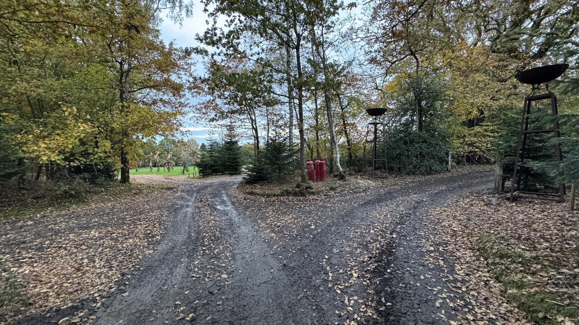 Opustený kempingový areál